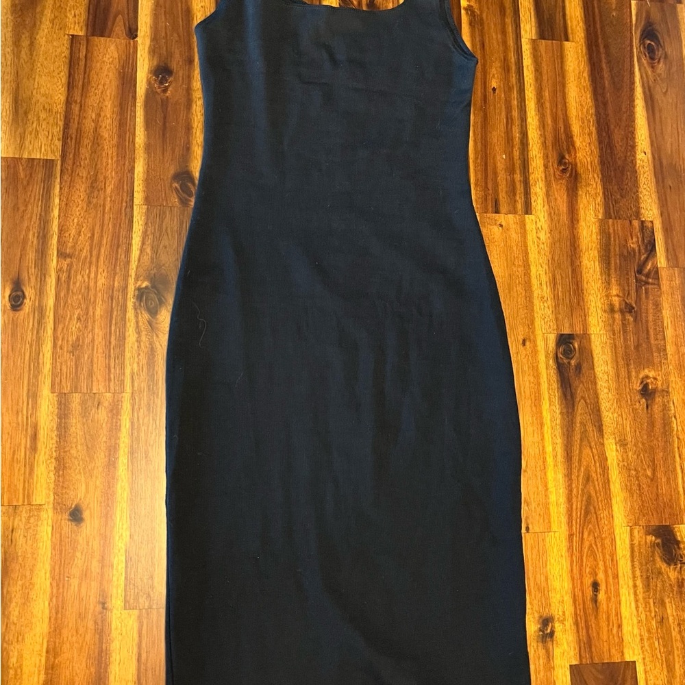 Zara Black Midi Dress
